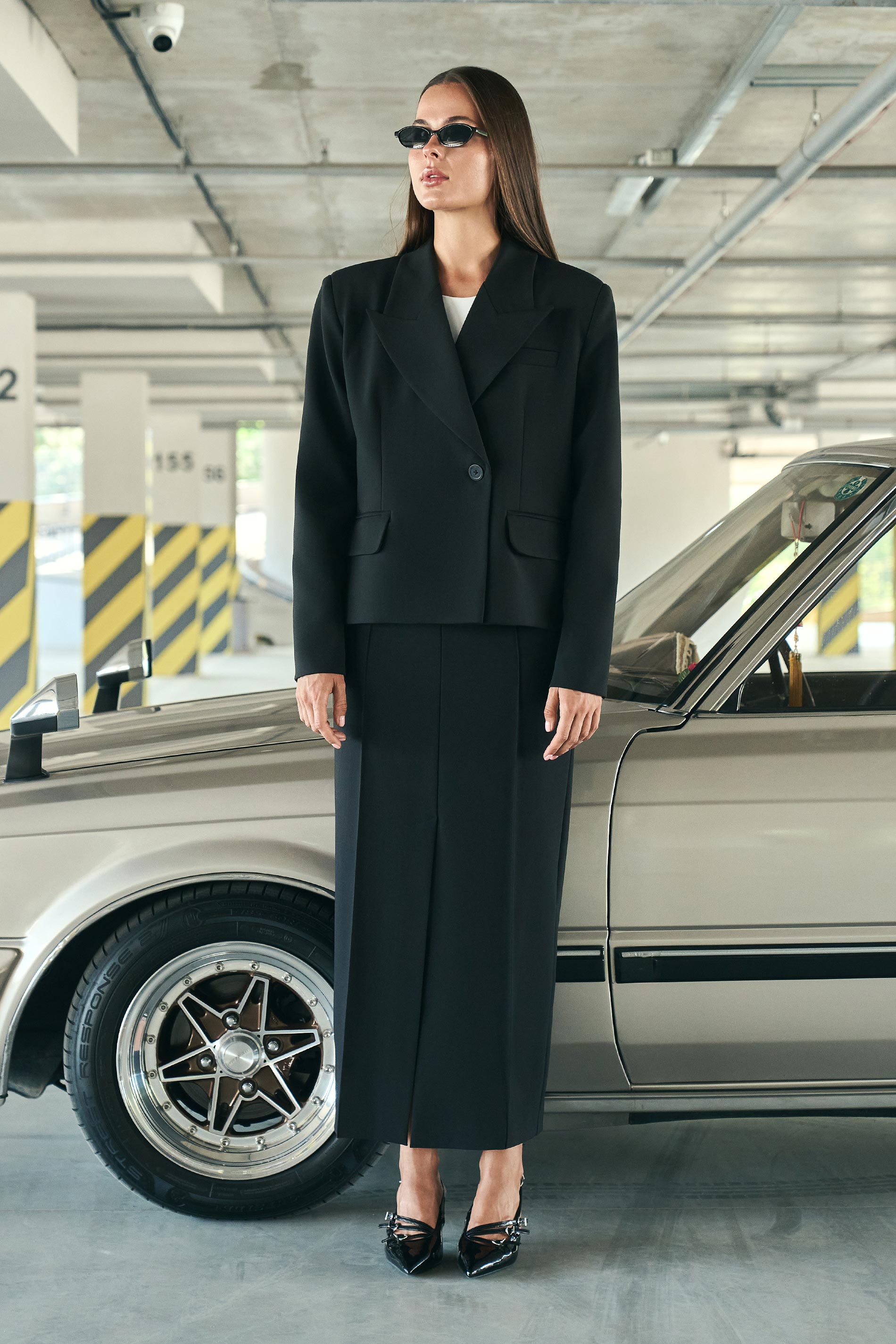 Блейзер oversize свободного кроя BL66801